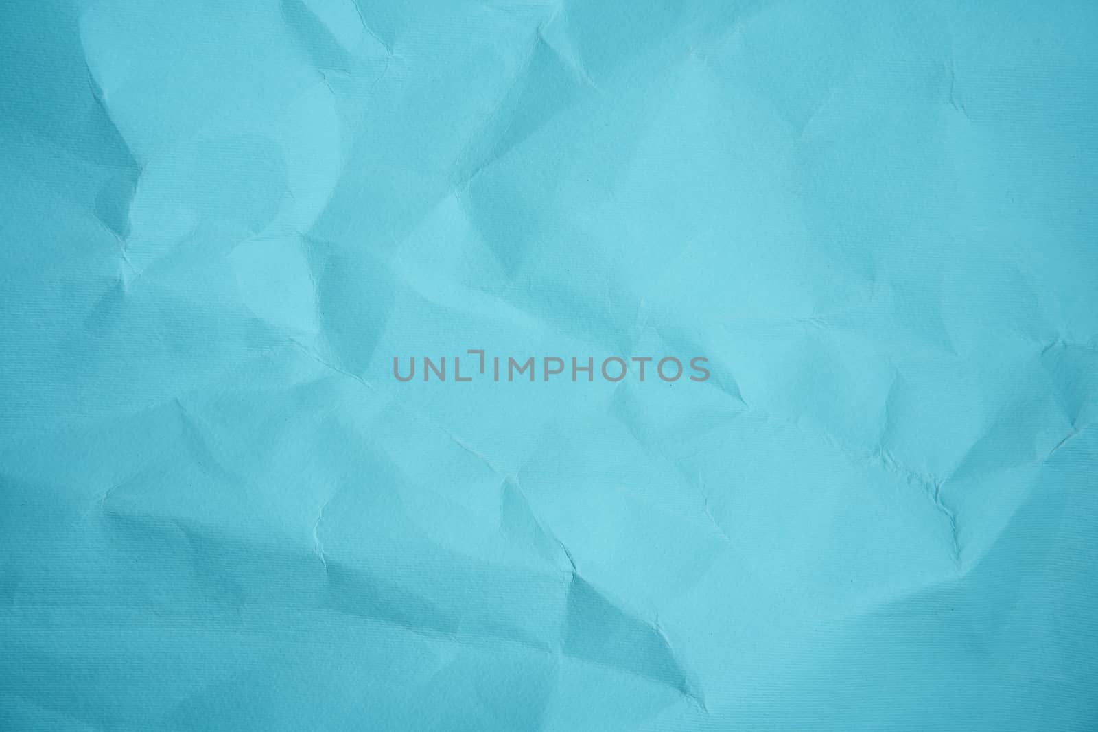 Mint Sheet crumpled paper color background Close up Copy space for text