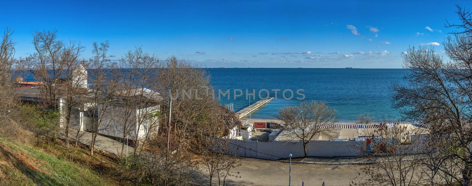 Dolphin Beach in Odessa, Ukraine by Multipedia