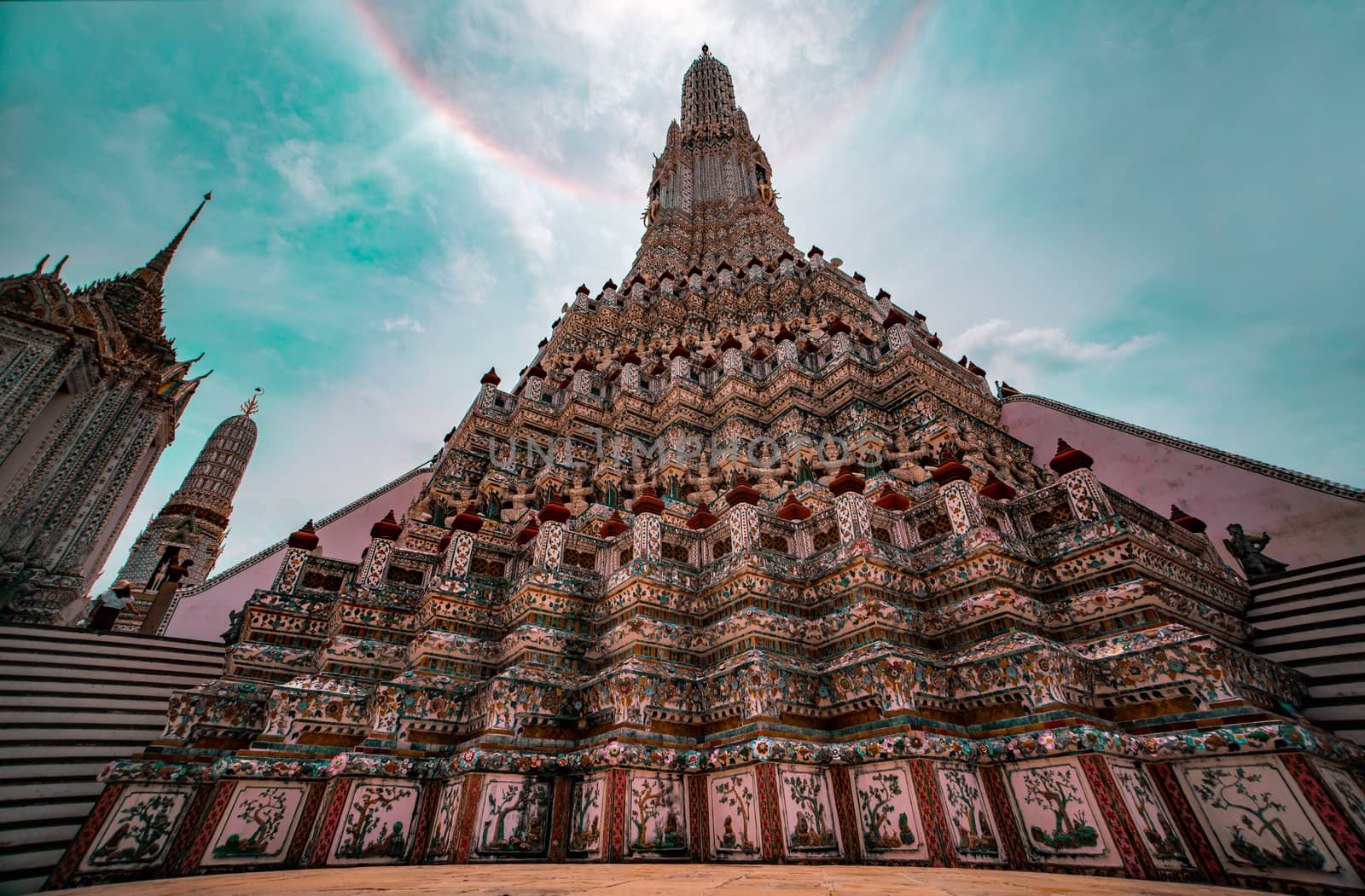 Wat Arun is famous place for tourists at Thailand by Buttus_casso