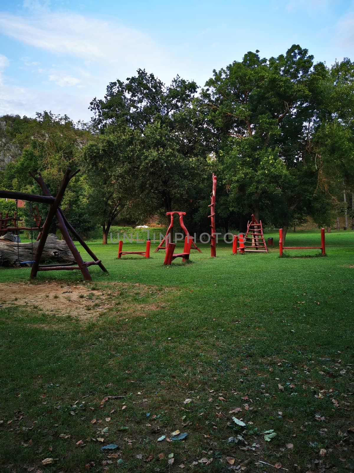 Playground at the entrance to the Aggtelek Drape cave by balage941