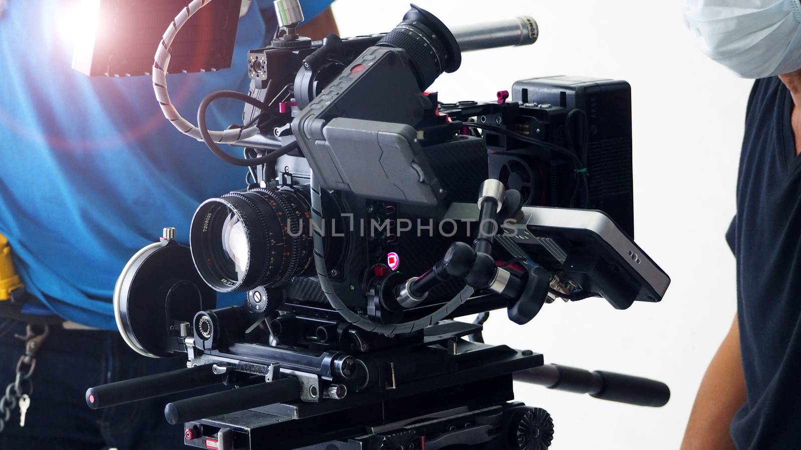 4K high definition video camera shooting. by gnepphoto