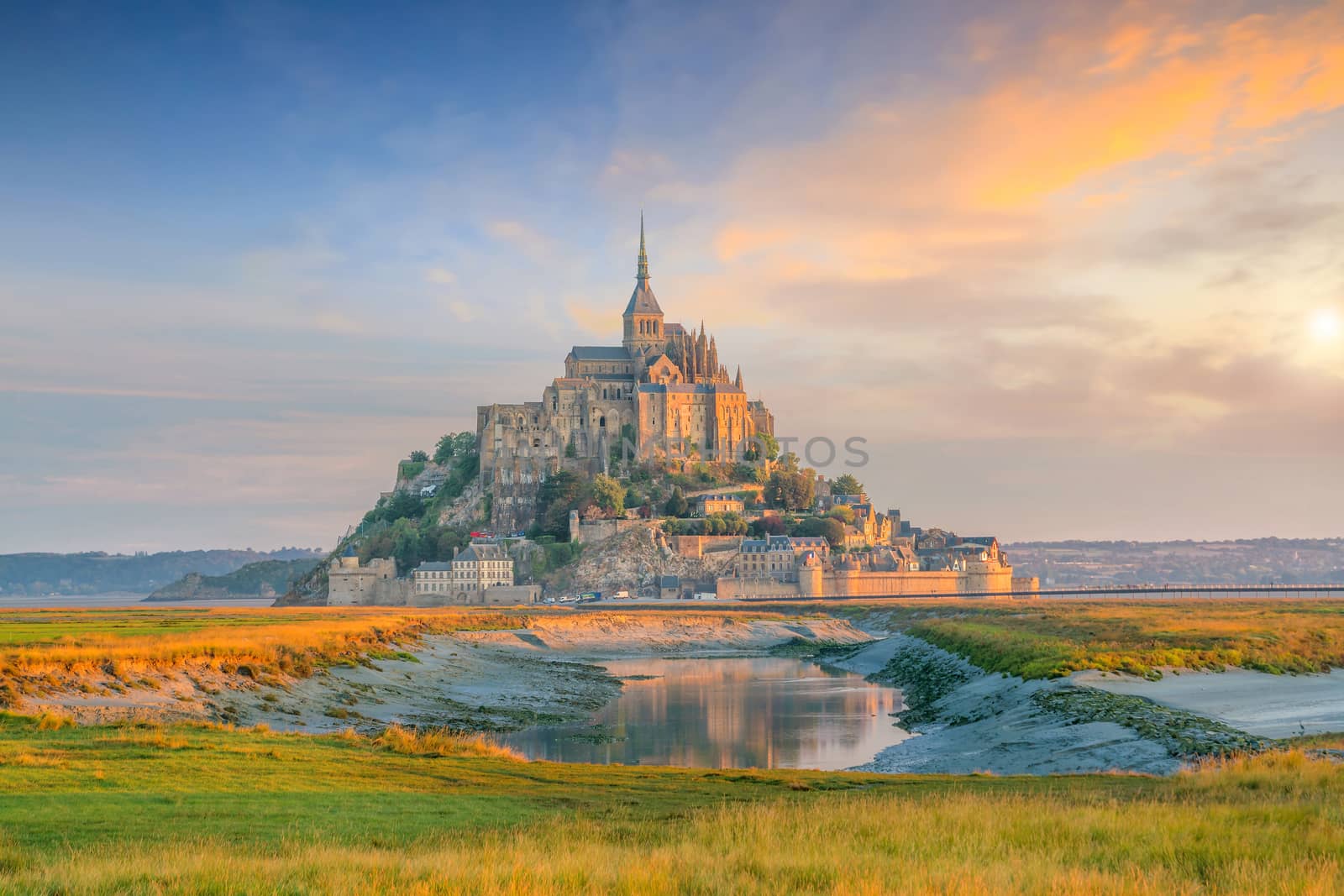 Mont Saint-Michel in France by f11photo