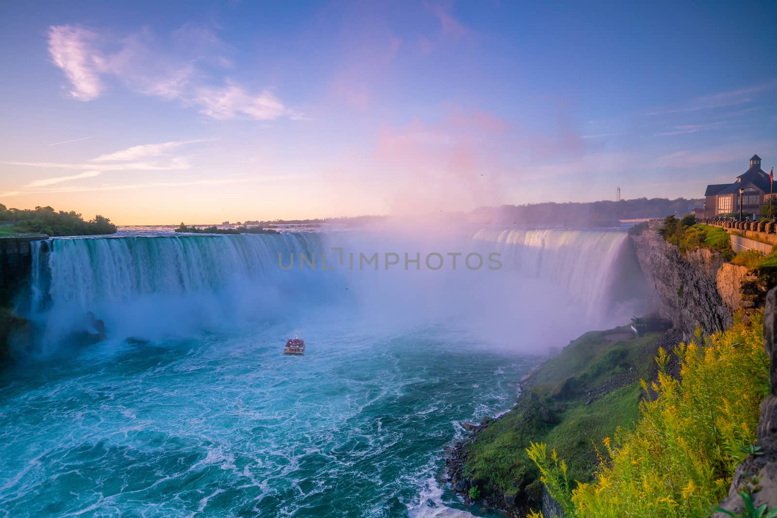 Niagara Falls view from Ontario, Canada by f11photo