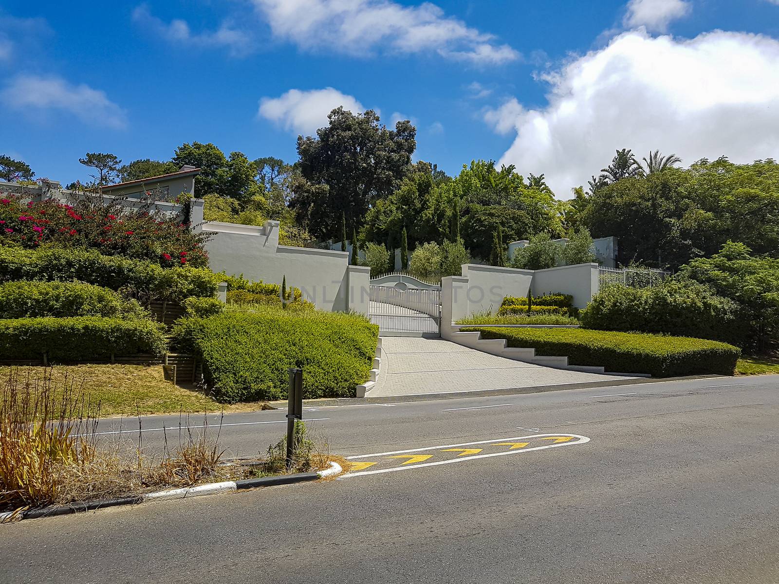 Luxurious property house villa in Bishopscourt, Cape Town, South Africa.