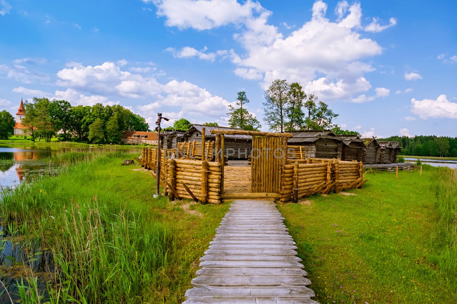 Araisi lake dwelling site by SNR