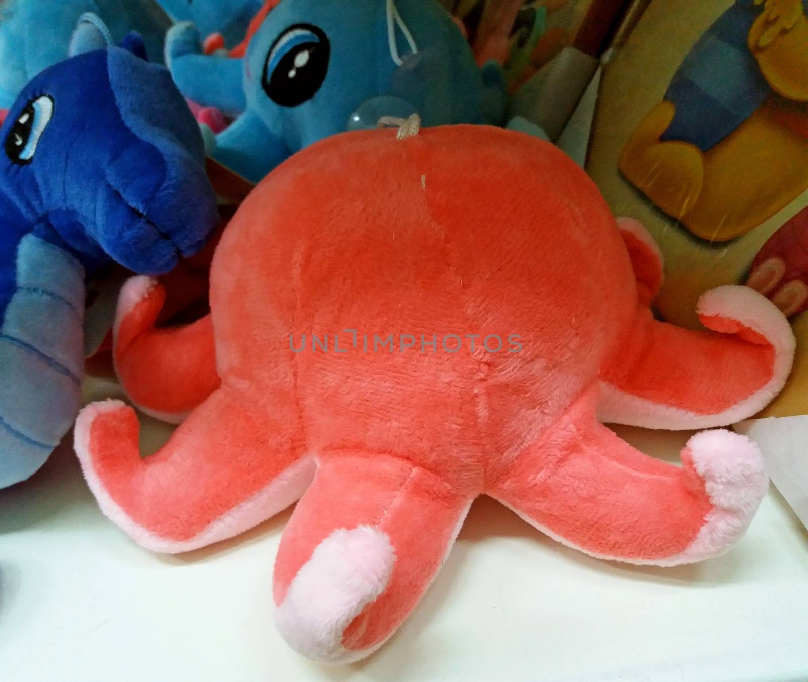 Octopus plush toy souvenir from Greece, mediteranean souvenir