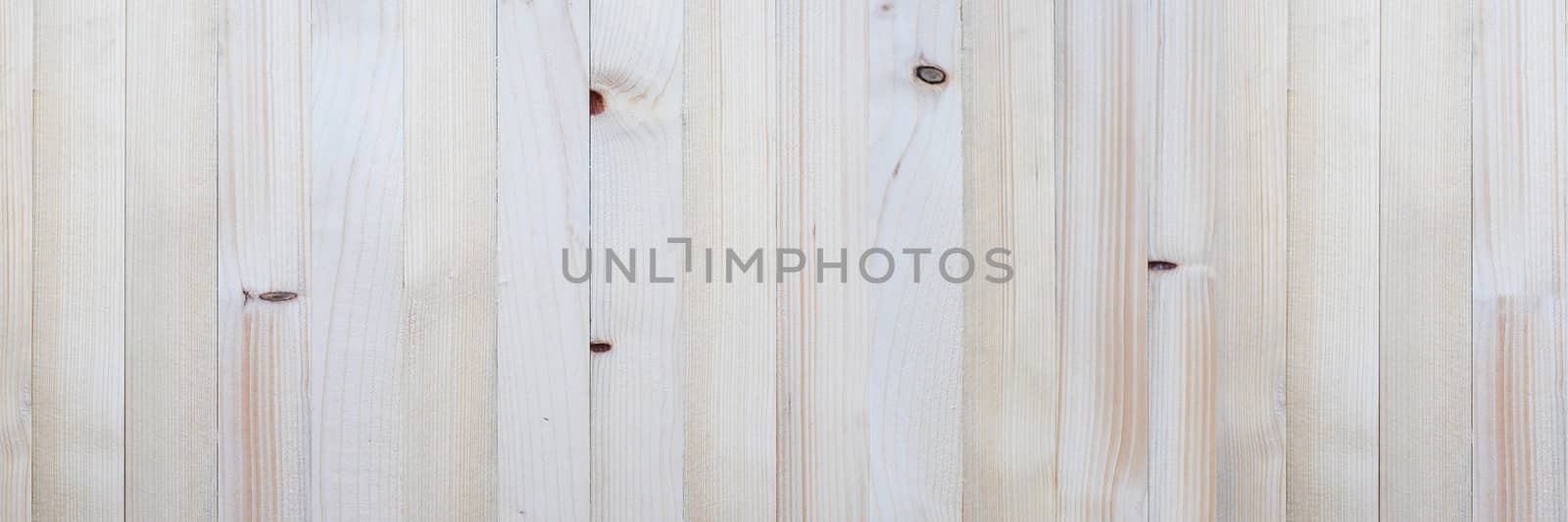 Light pine wood banner background. Pine wood background in vertical.