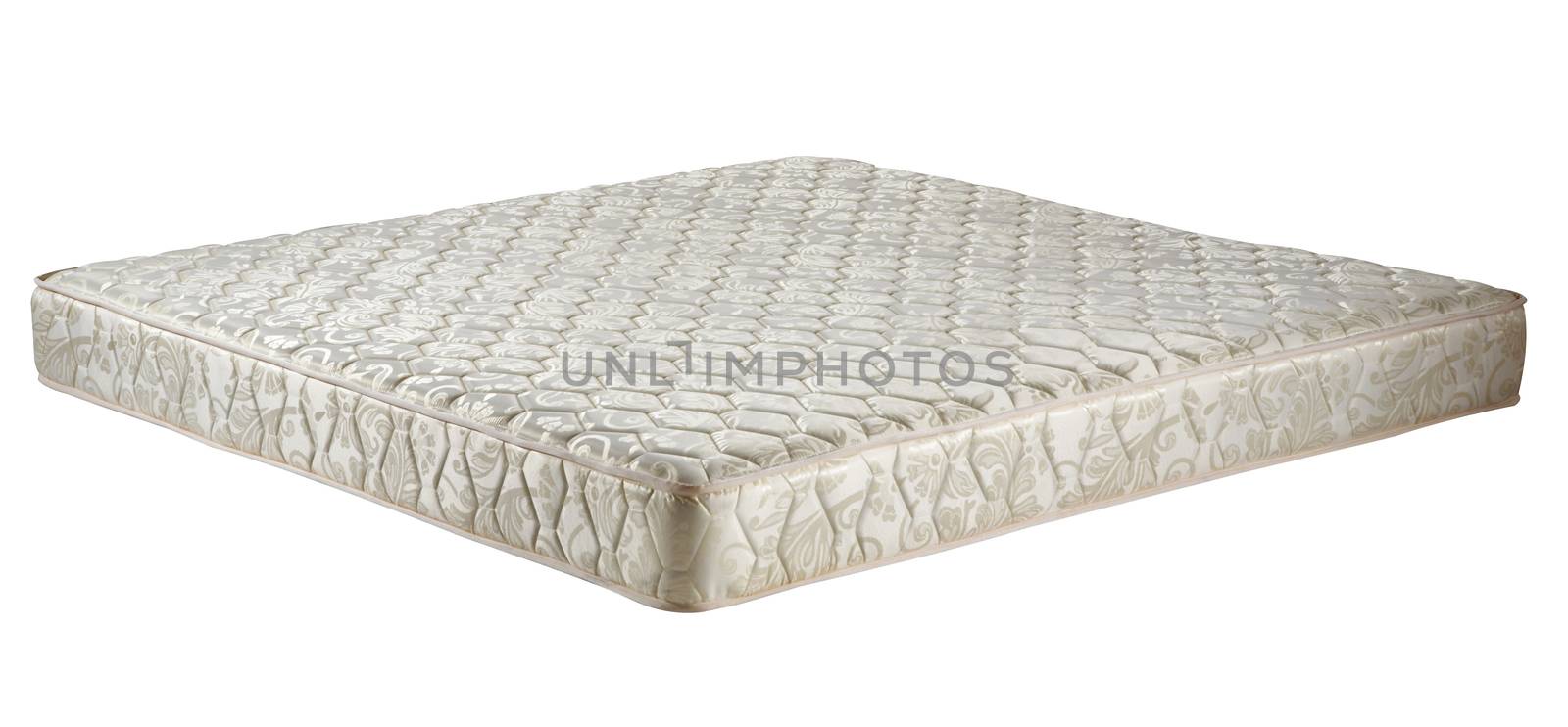 spring mattress with clipping path