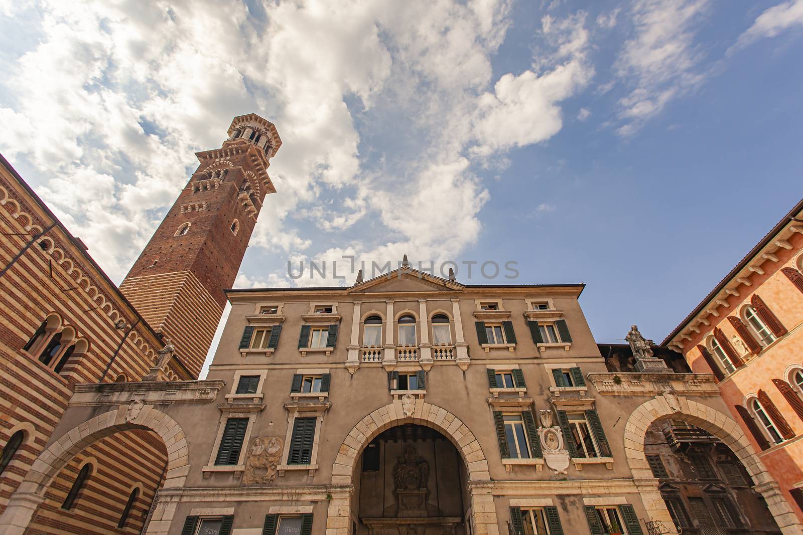 Piazza dei Signori, Signori square in Verona in Italy