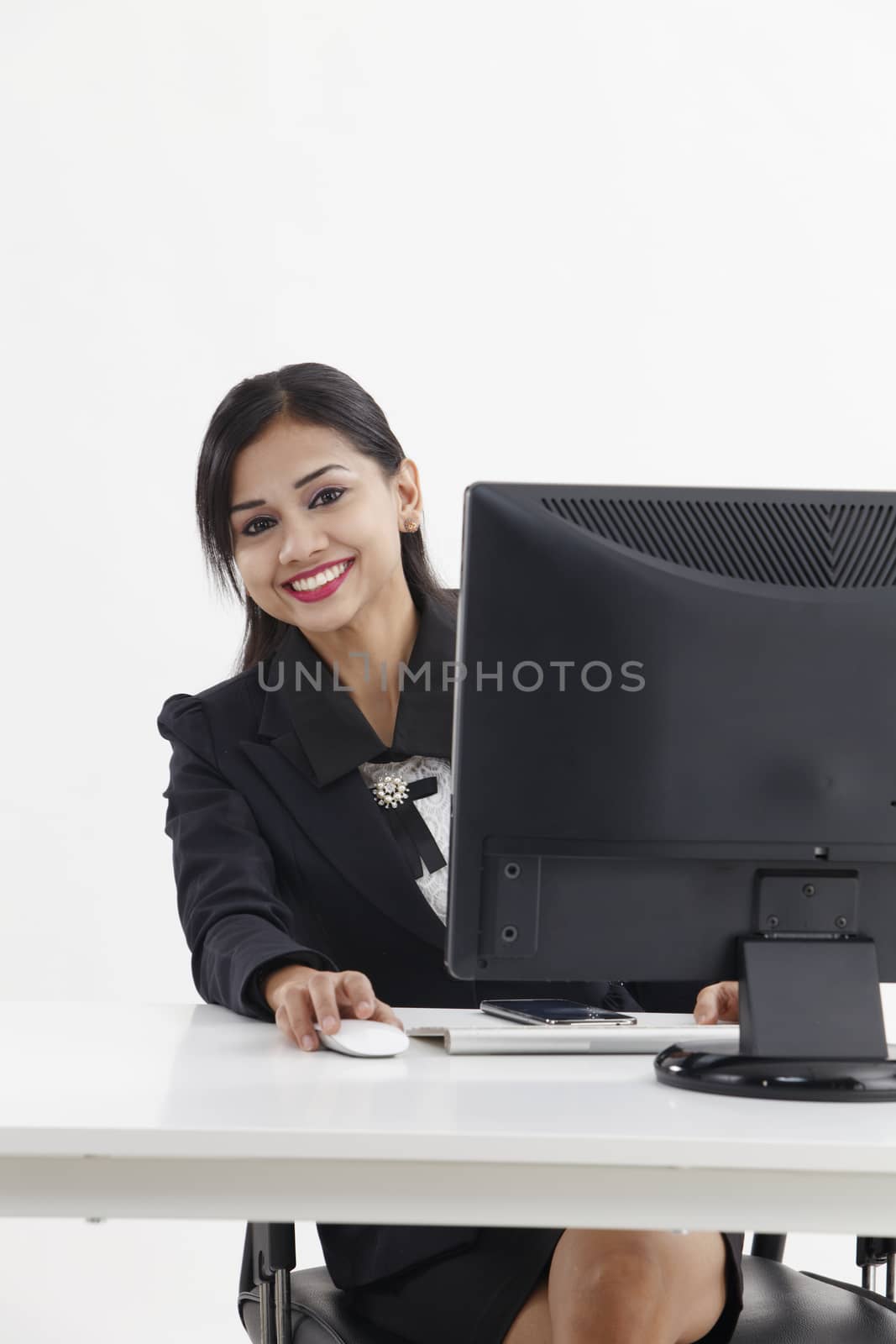 businesswoman working by eskaylim