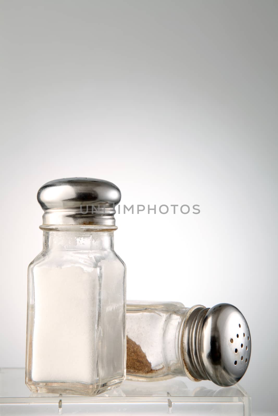 salt and pepper glass shaker