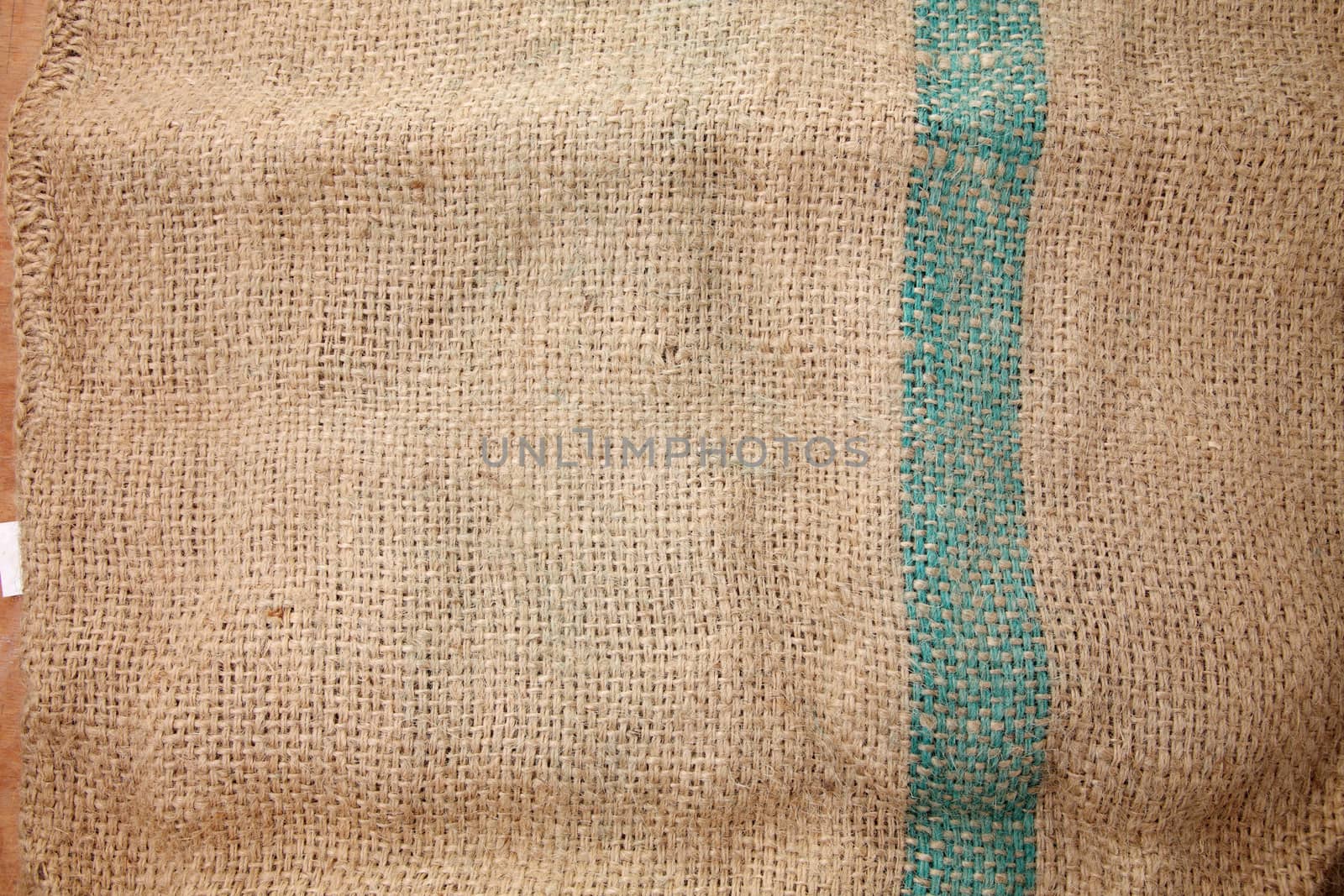 close up or texture of sack cloth