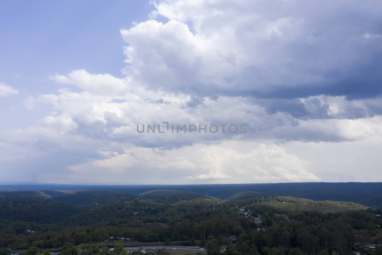 A severe thunderstorm and rain in the greater Sydney basin by WittkePhotos