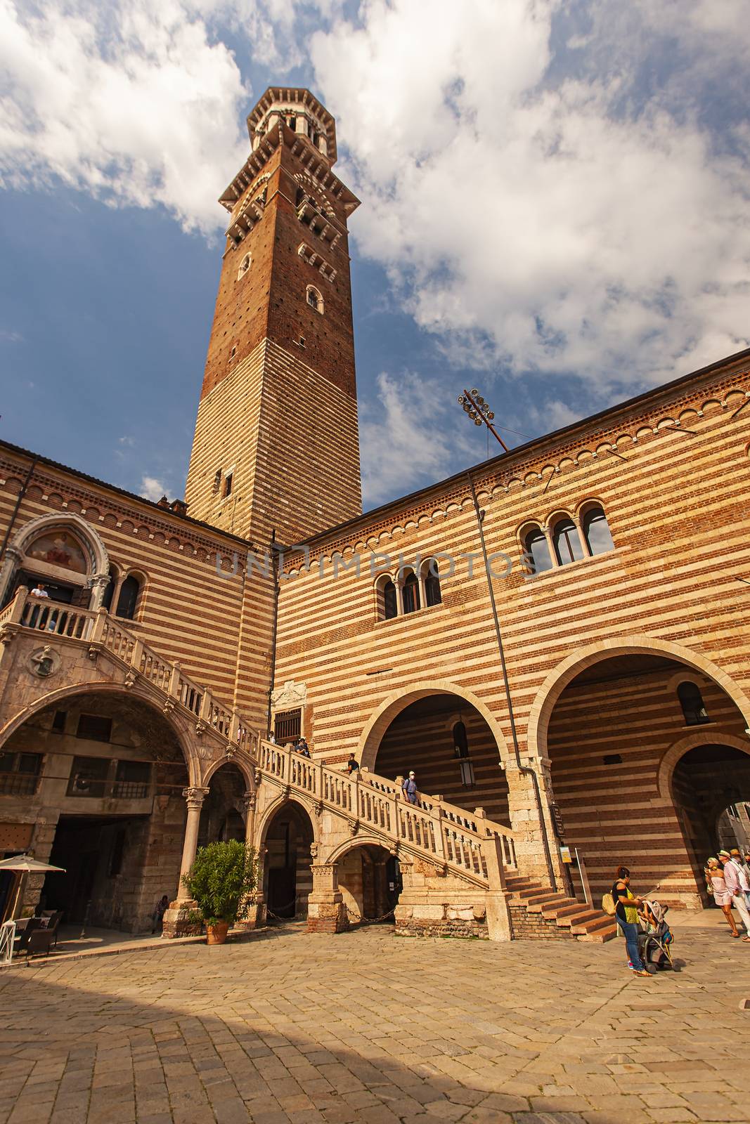 Palazzo della Regione with staircase in Verona in Italy 3 by pippocarlot