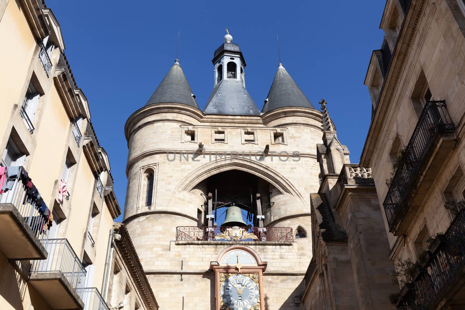 The Big Bell of Bordeaux (Grosse Cloche), Bordeaux, France by vlad-m