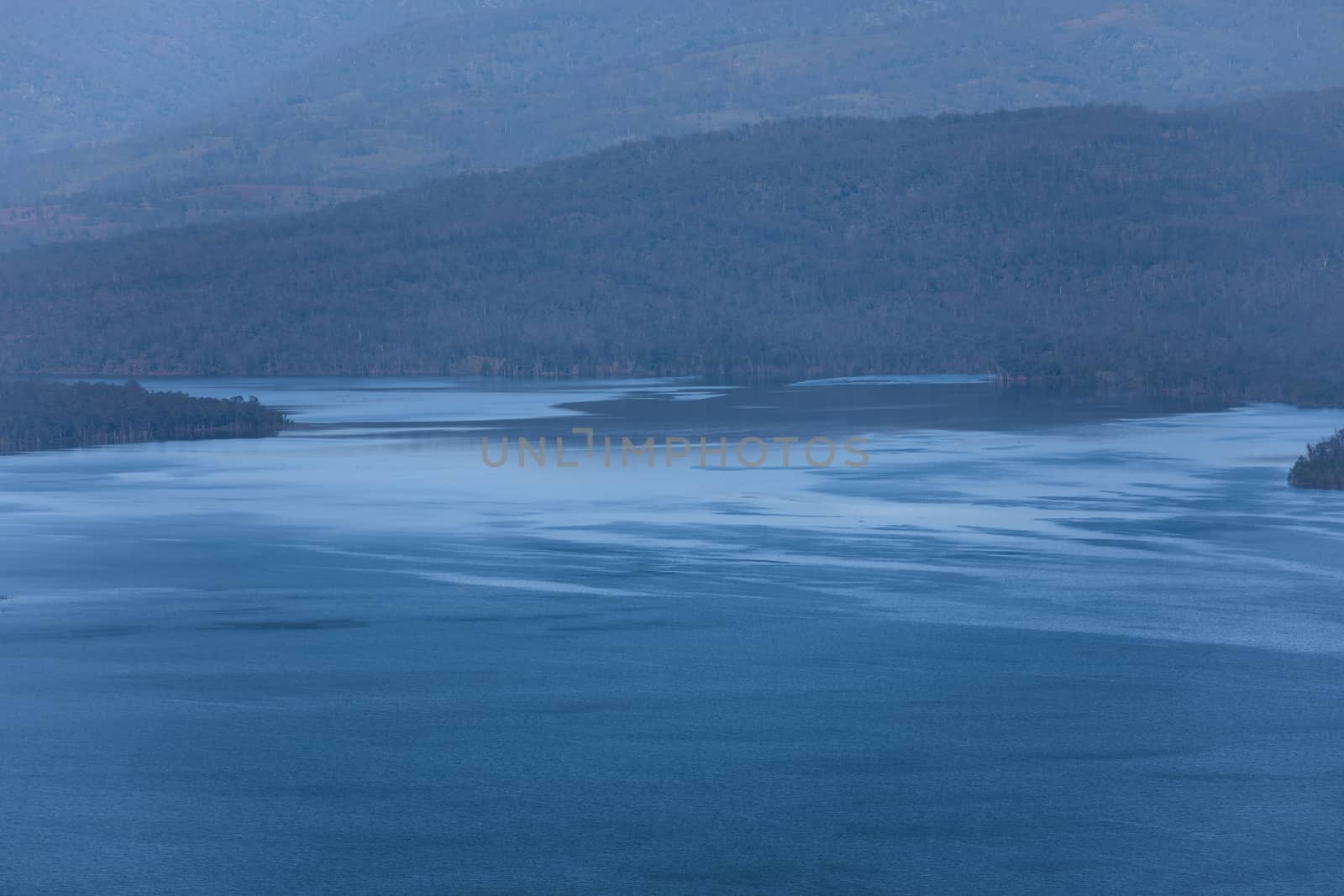 Lake Burragorang in New South Wales in regional Australia by WittkePhotos