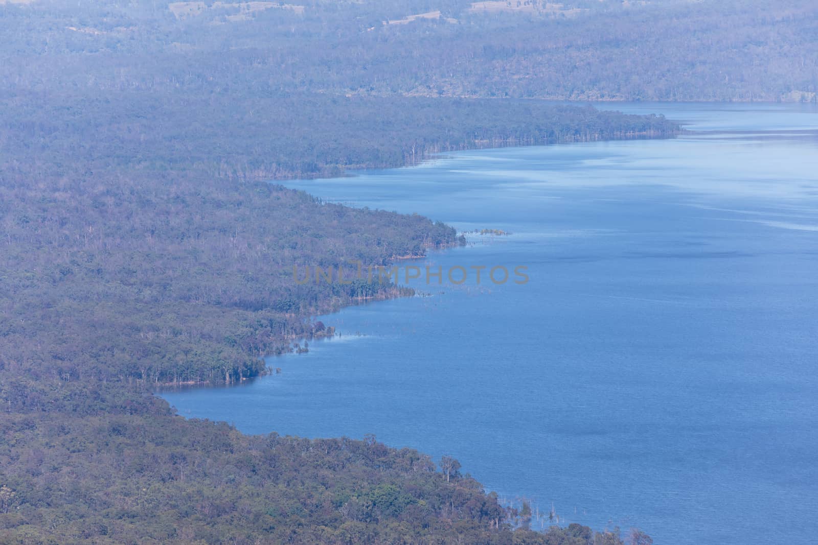 Lake Burragorang in New South Wales in regional Australia by WittkePhotos