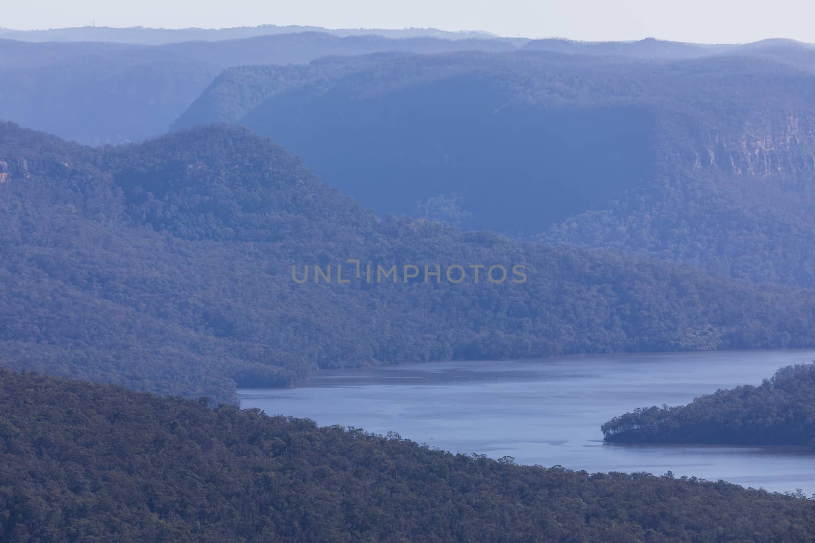 Lake Burragorang in New South Wales in regional Australia by WittkePhotos