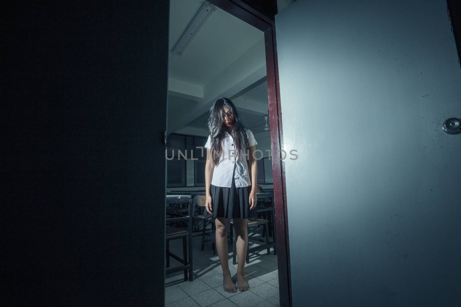 Ghost university girl by Gobba17