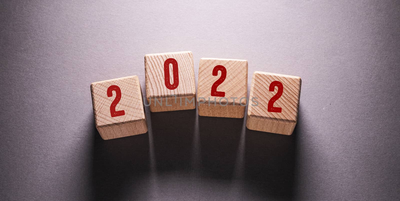 2022 Word with Wooden Cubes by Jievani