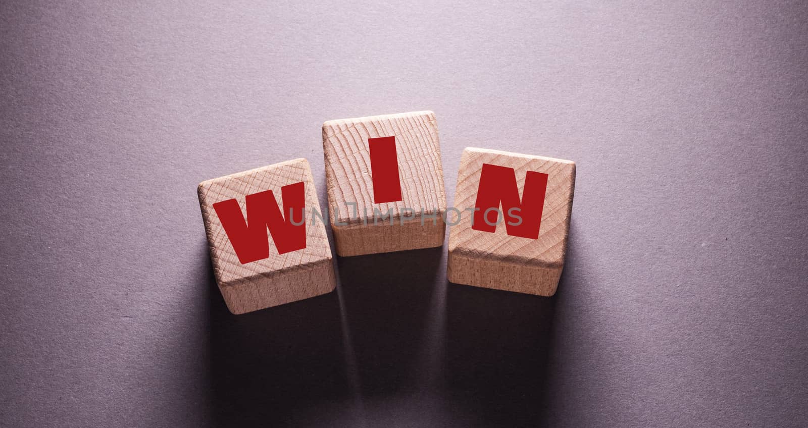 Win Word with Wooden Cubes by Jievani