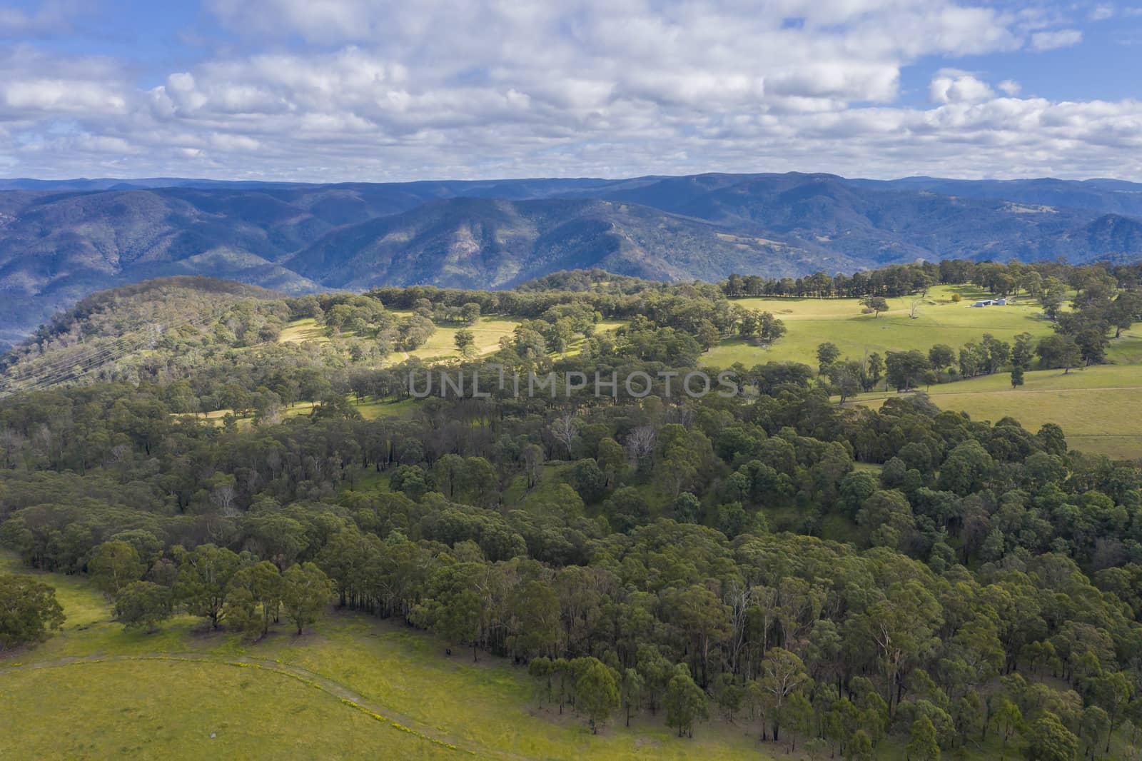 Megalong Valley in The Blue Mountains in Australia