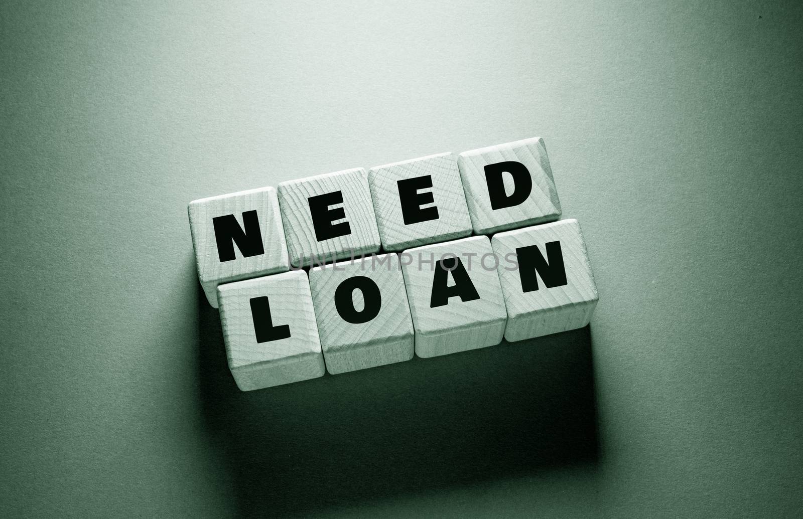 Need Loan Word with Wooden Cubes by Jievani