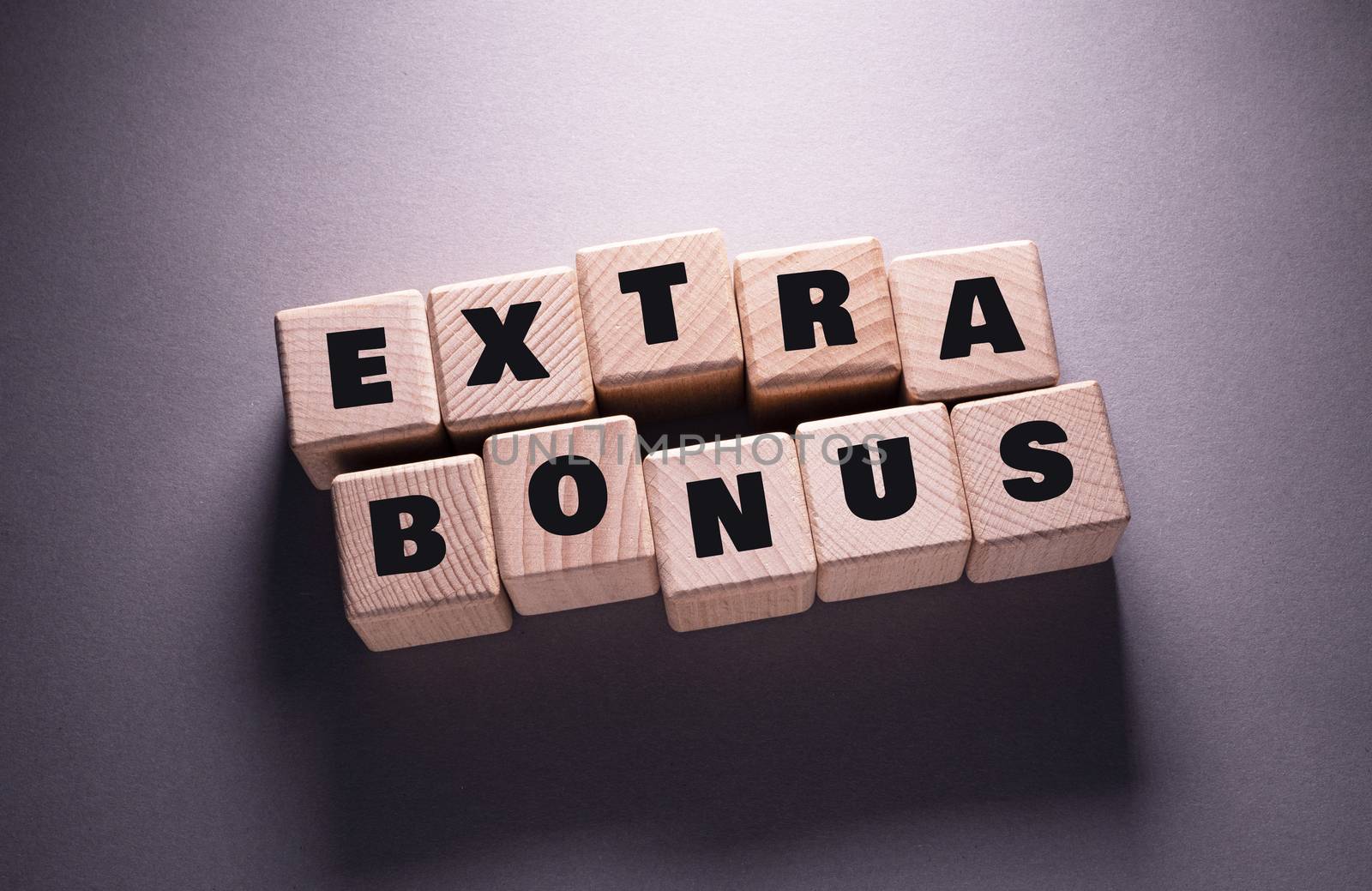 Extra Bonus Word with Wooden Cubes by Jievani