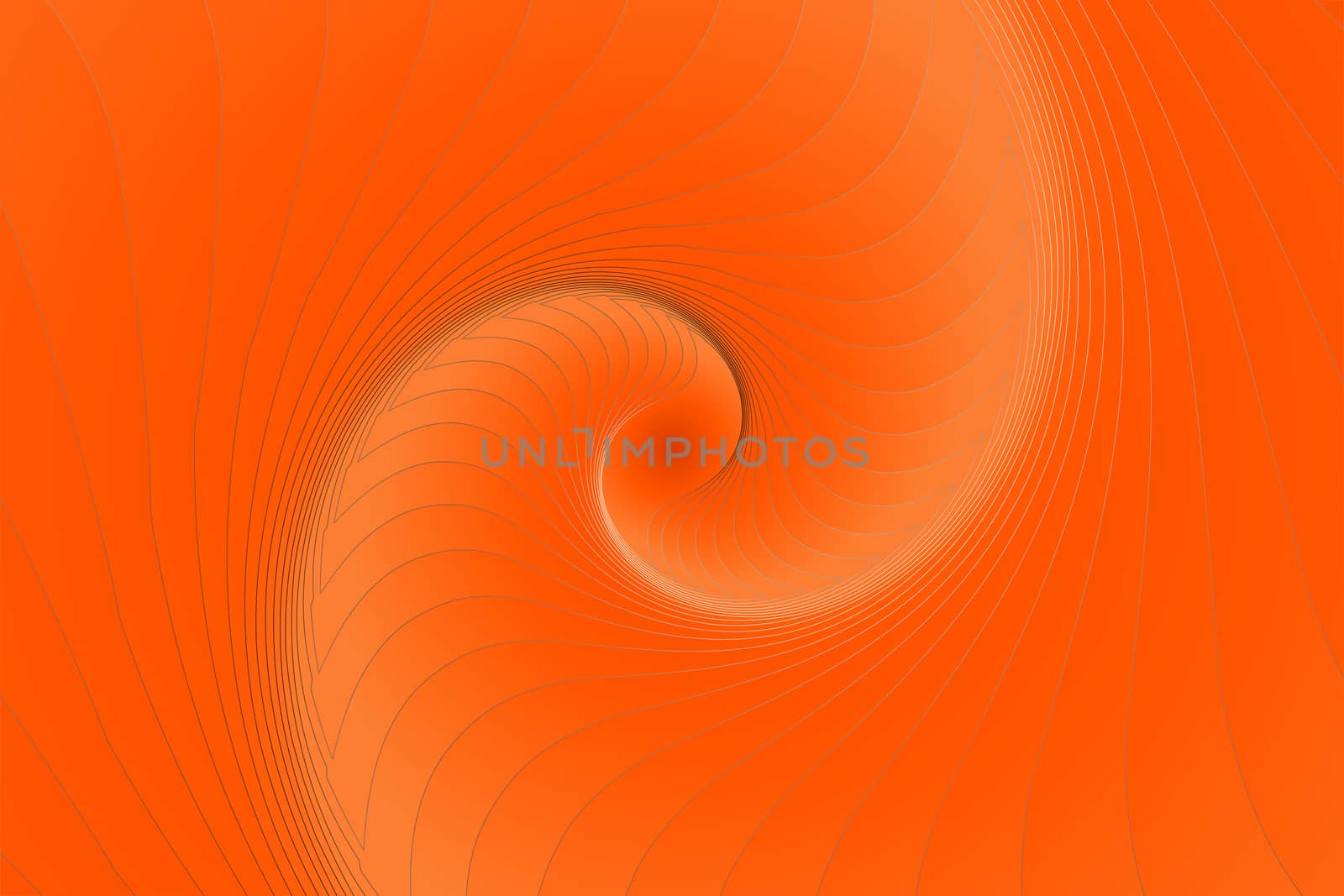 Fractal illustration for meditation and decoration wallpaper. Spiral background design for textile, wallpaper and interior decorations. Infinite geometry fractal background of spiral jigsaw puzzle.