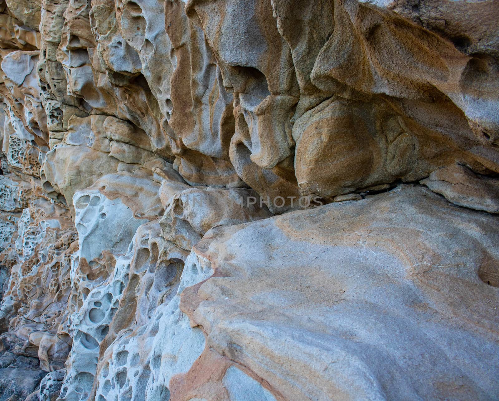 Beautiful Rocky Cliff in the middle of the sea