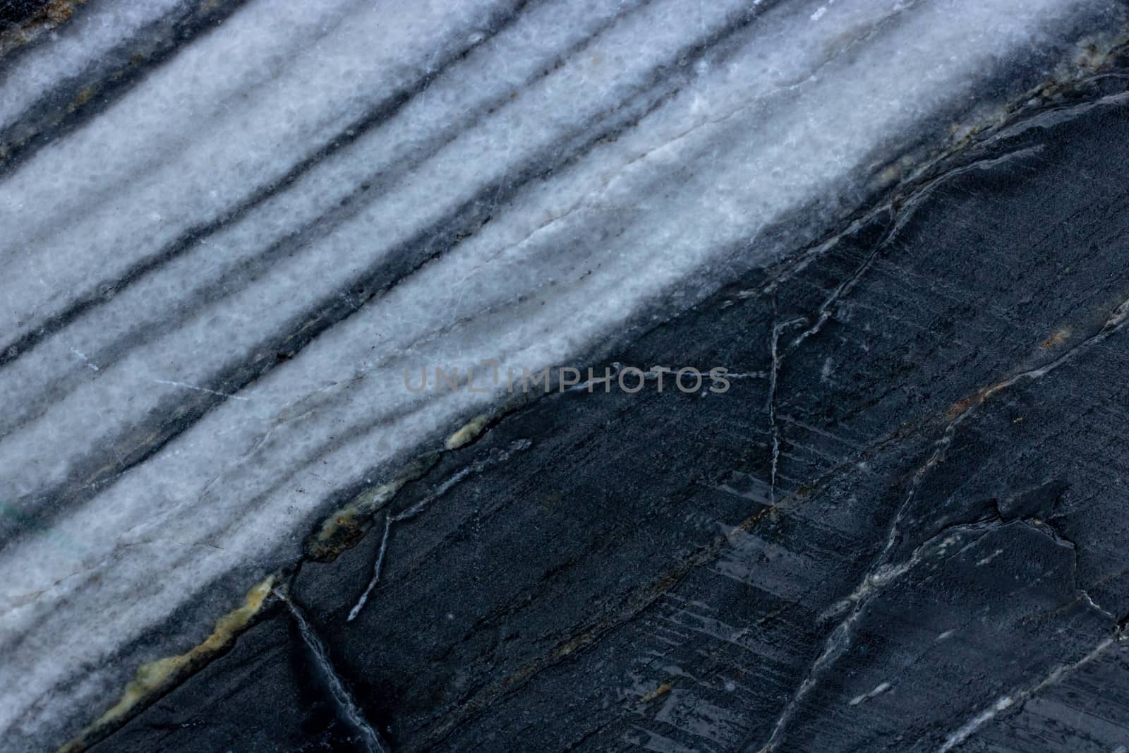 Raw black nature marble patterned texture background