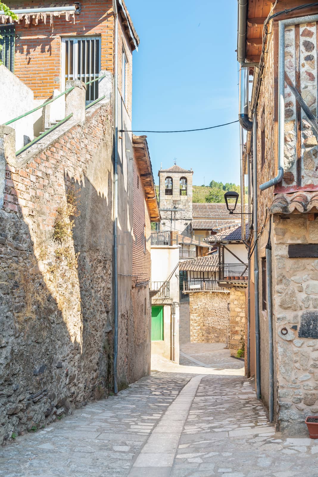 Village of Sotoserrano in province of Salamanca, Spain. by Fotoeventis