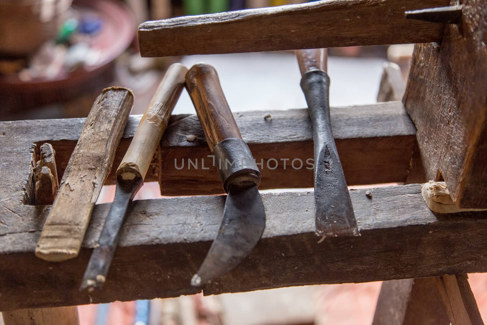 Inle Lake, Myanmar 12/16/2015 paper making workshop in floating village by kgboxford