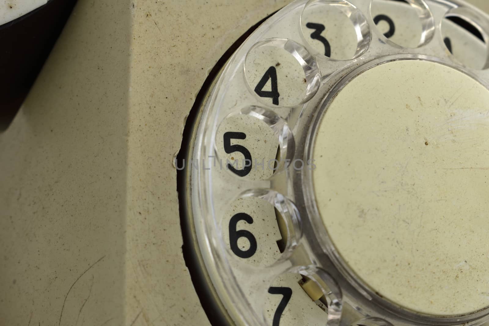 old rotary dial phone