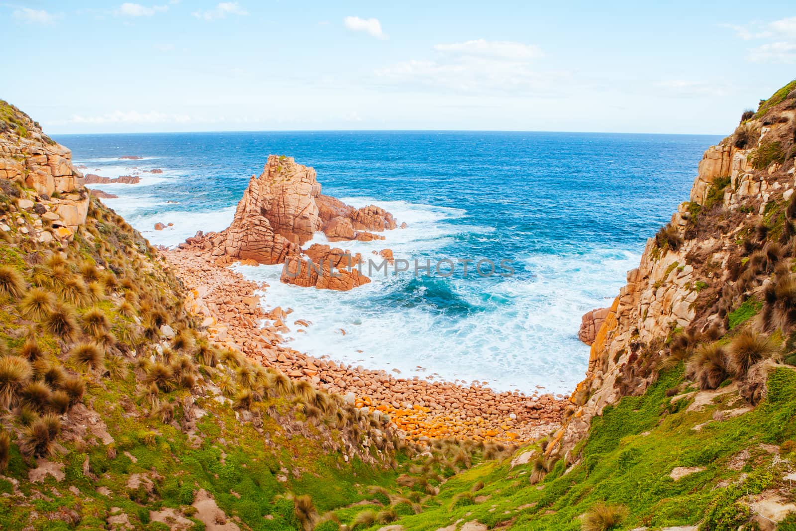 Views around the Pinnacles and Cape Woolami in Phillip Island Nature Park along Bass Coast, Victoria, Australia