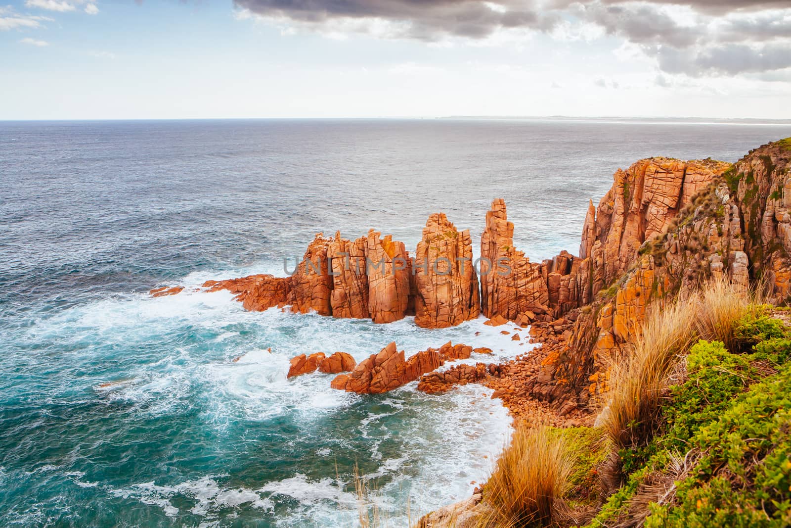 Views around the Pinnacles and Cape Woolami in Phillip Island Nature Park along Bass Coast, Victoria, Australia