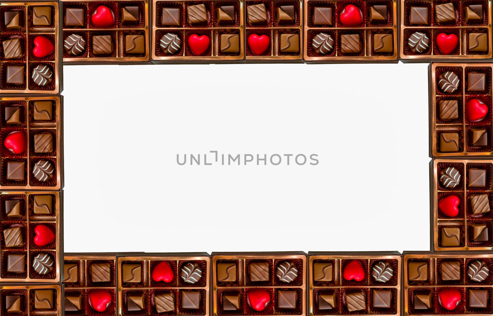 Frame of Assorted Chocolates by imagesbykenny