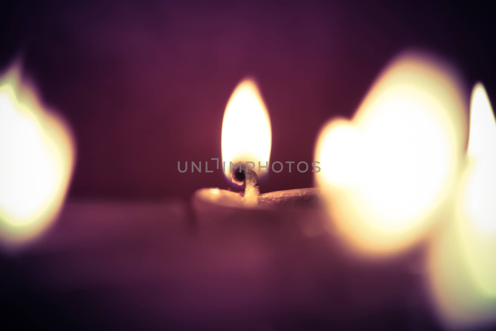 multiple oil lamps lit on diwali festival