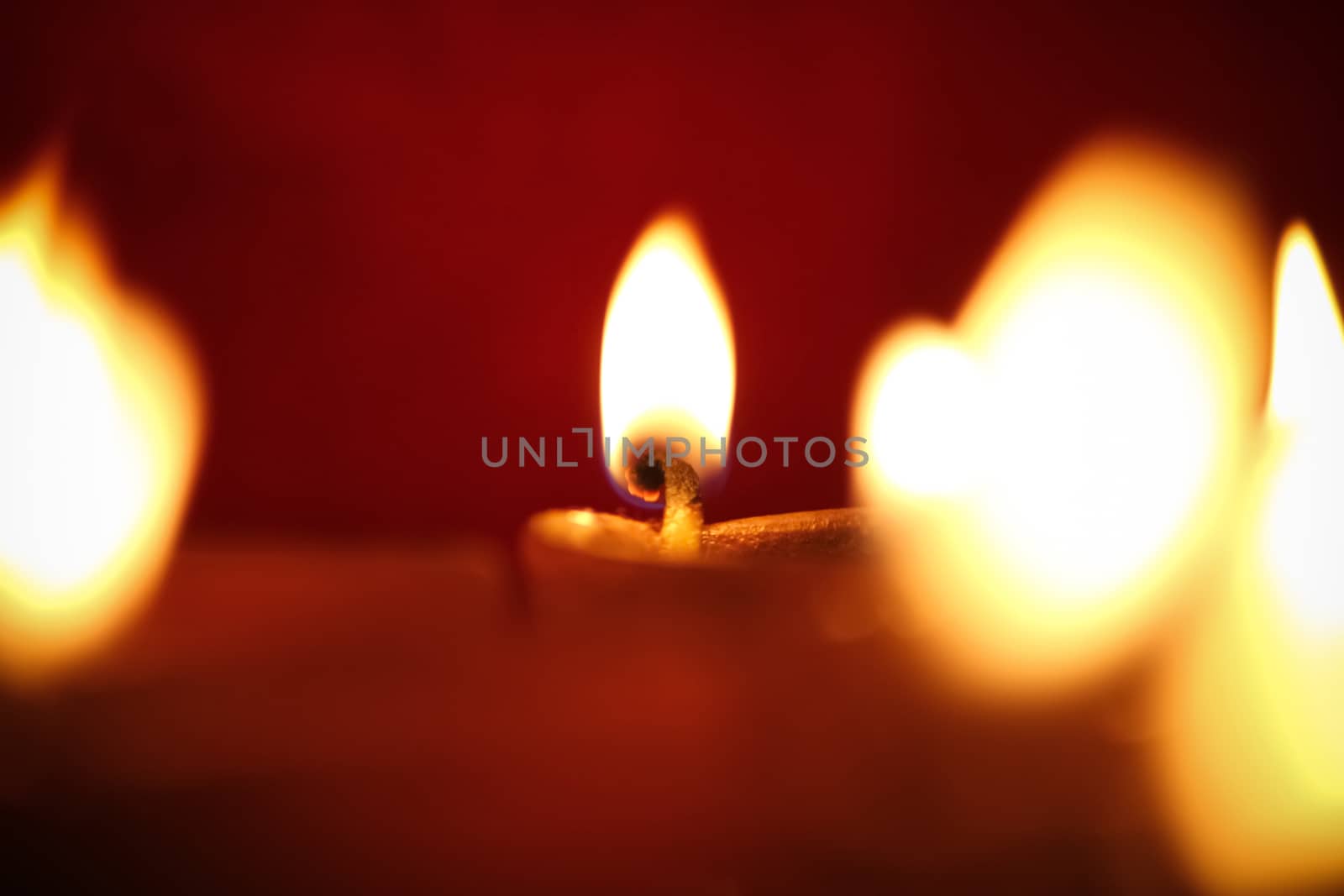 oil lamp lightning for the festival of diwali