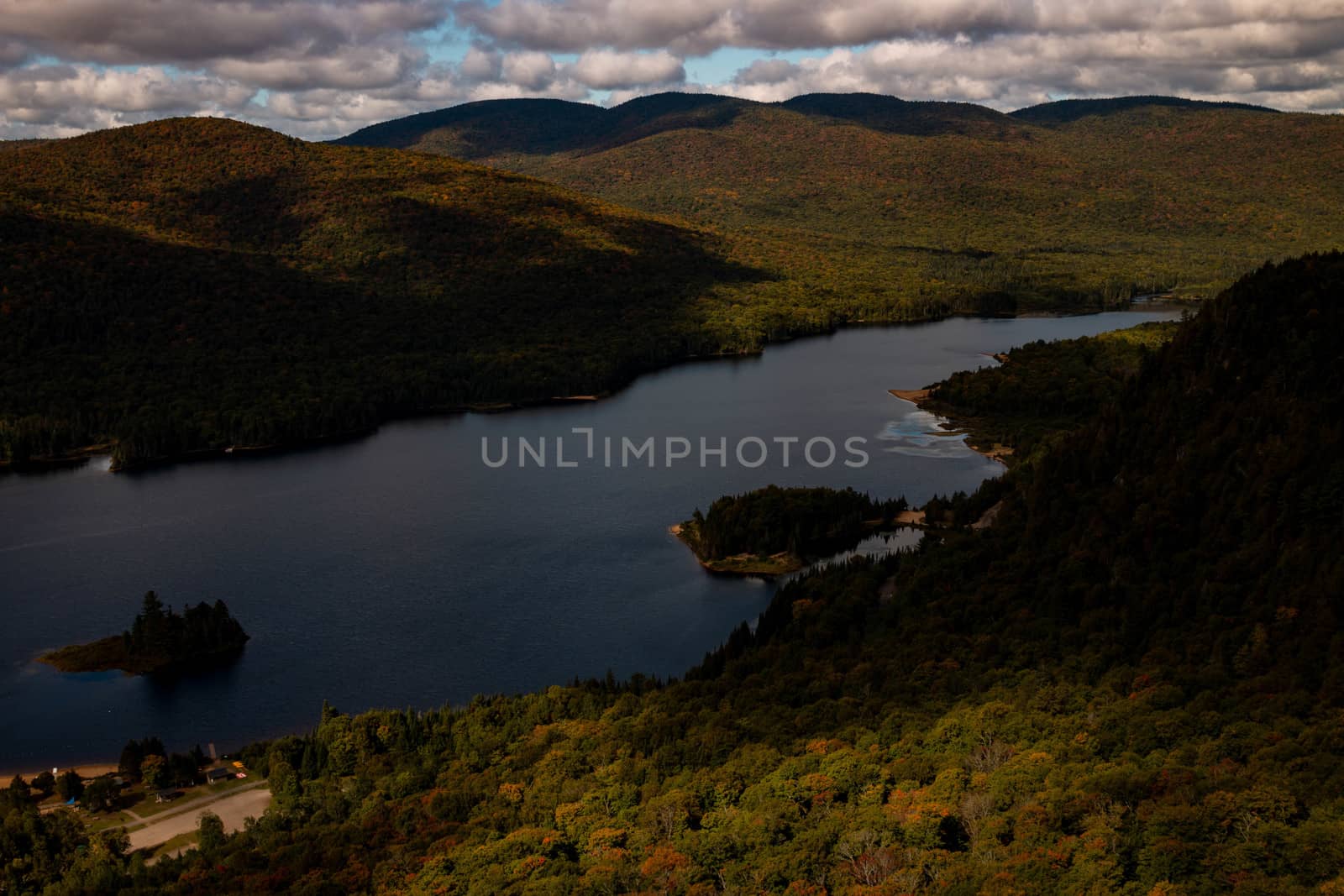 La Pimbina valley in Mont Tremblant National Park high quality photo 