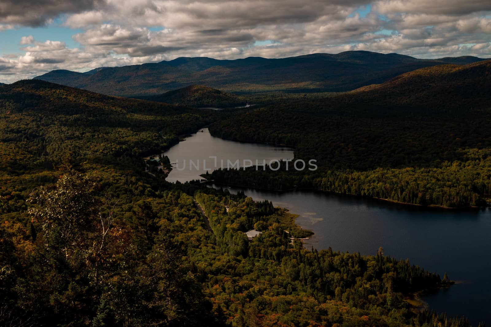 La Pimbina valley in Mont Tremblant National Park high quality photo 