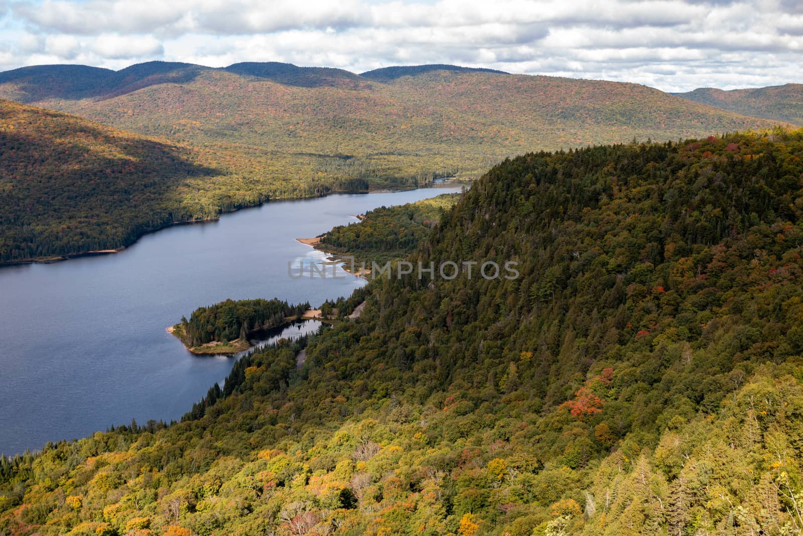 La Pimbina valley in Mont Tremblant National Park high quality photo 