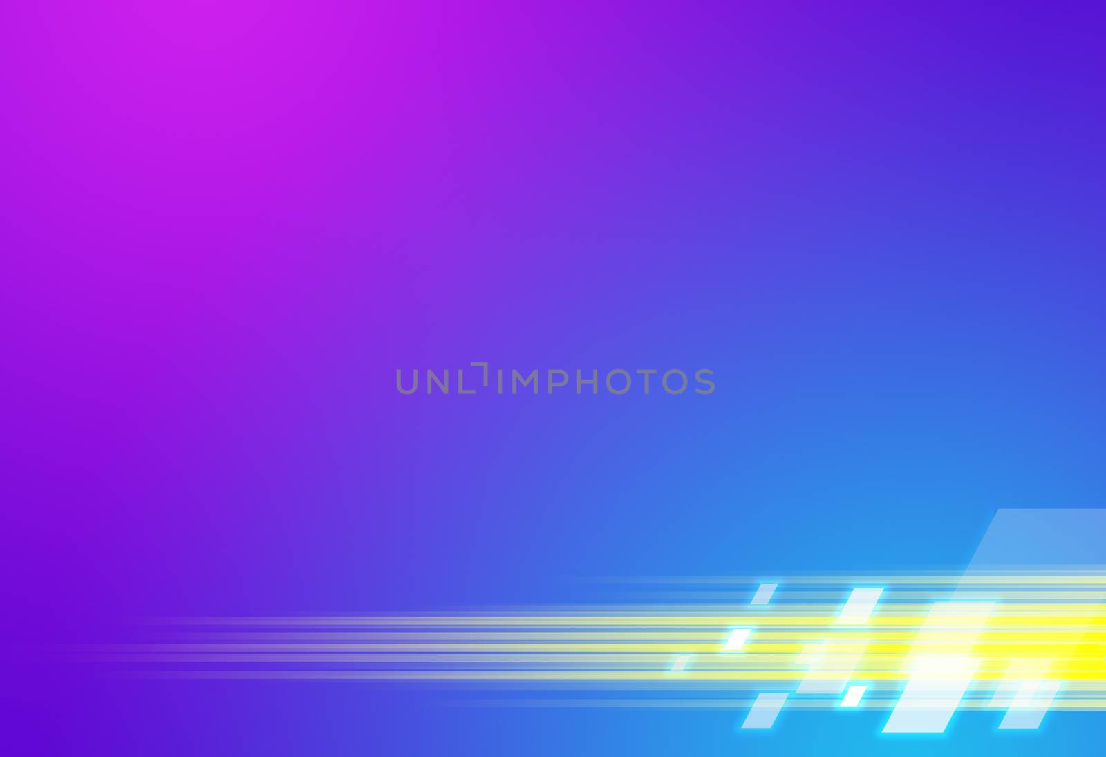 modern glowing line and quadrilateral abstract background