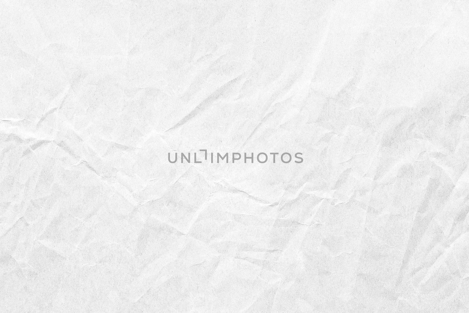 Old crumpled white paper background texture
