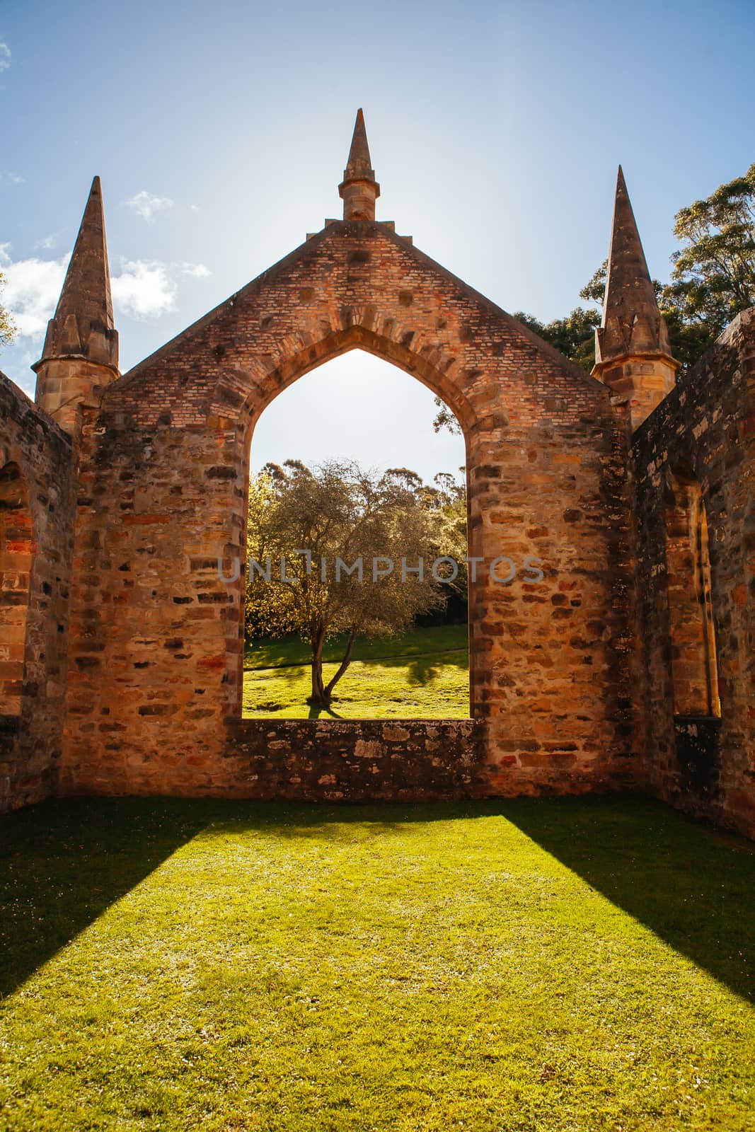 Port Arthur Penitentiary Building Tasmania Australia by FiledIMAGE