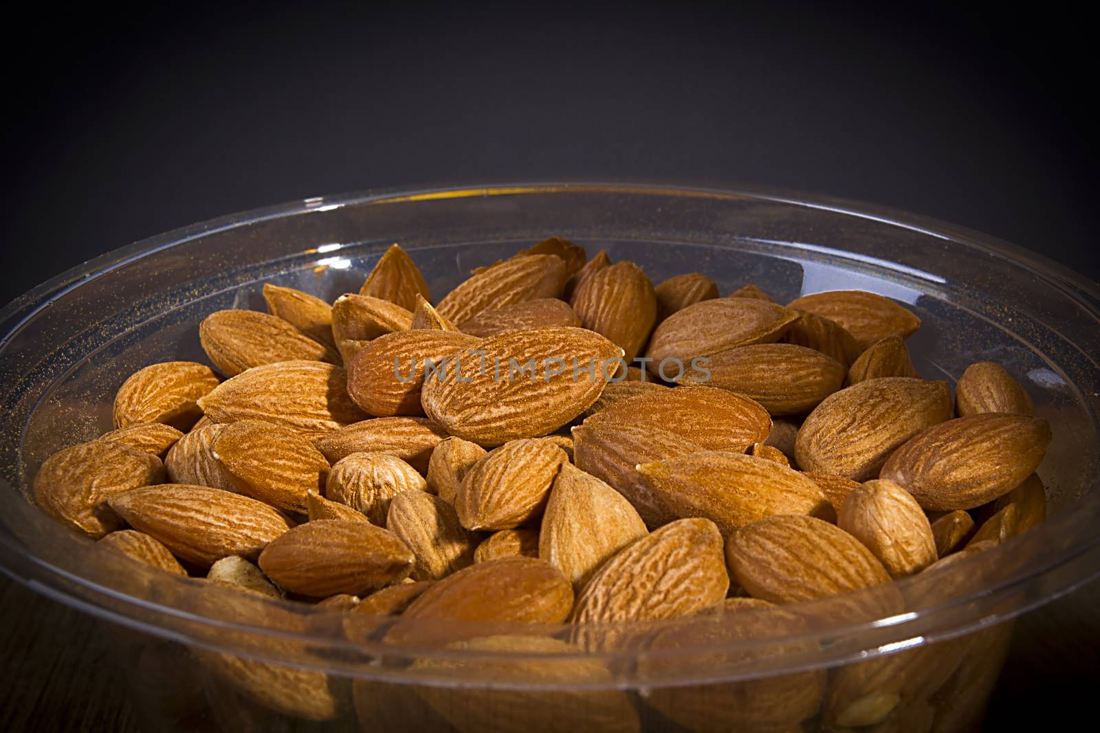 Dried almond nuts. by VIPDesignUSA