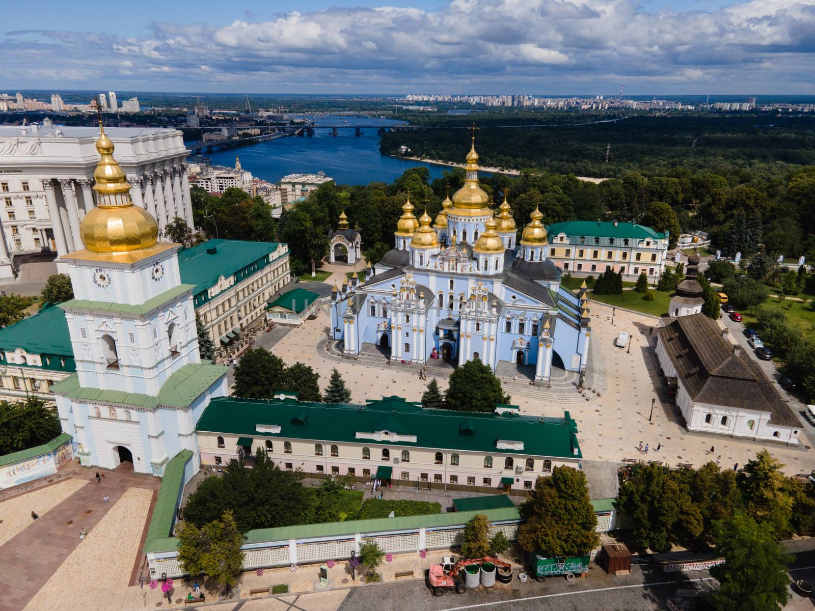 St. Michael's Golden-Domed Monastery in Kyiv, Ukraine.