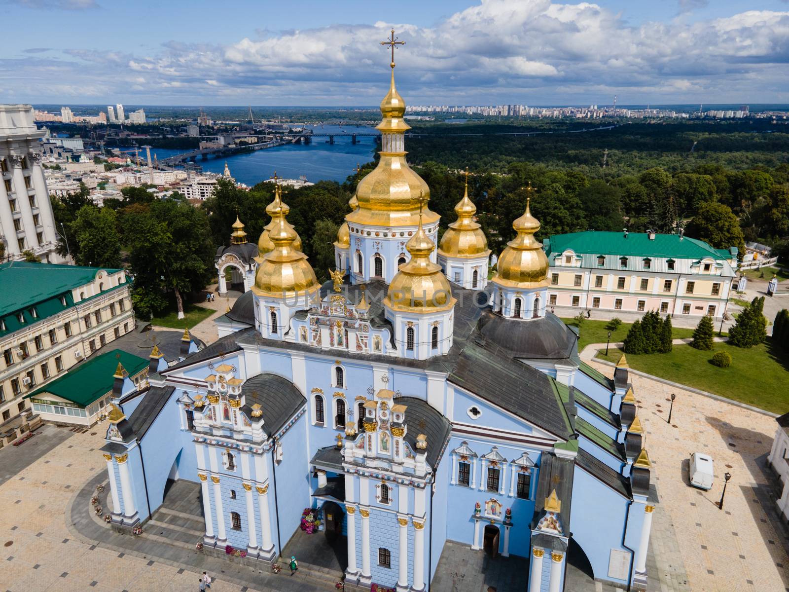 St. Michael's Golden-Domed Monastery in Kyiv, Ukraine.