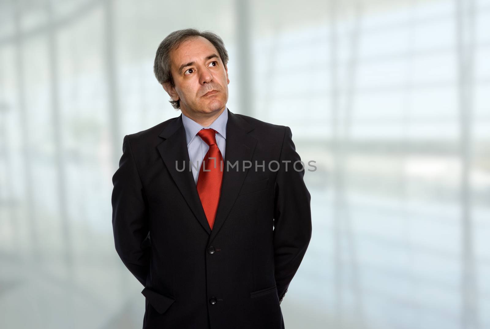 mature business man portrait by zittto