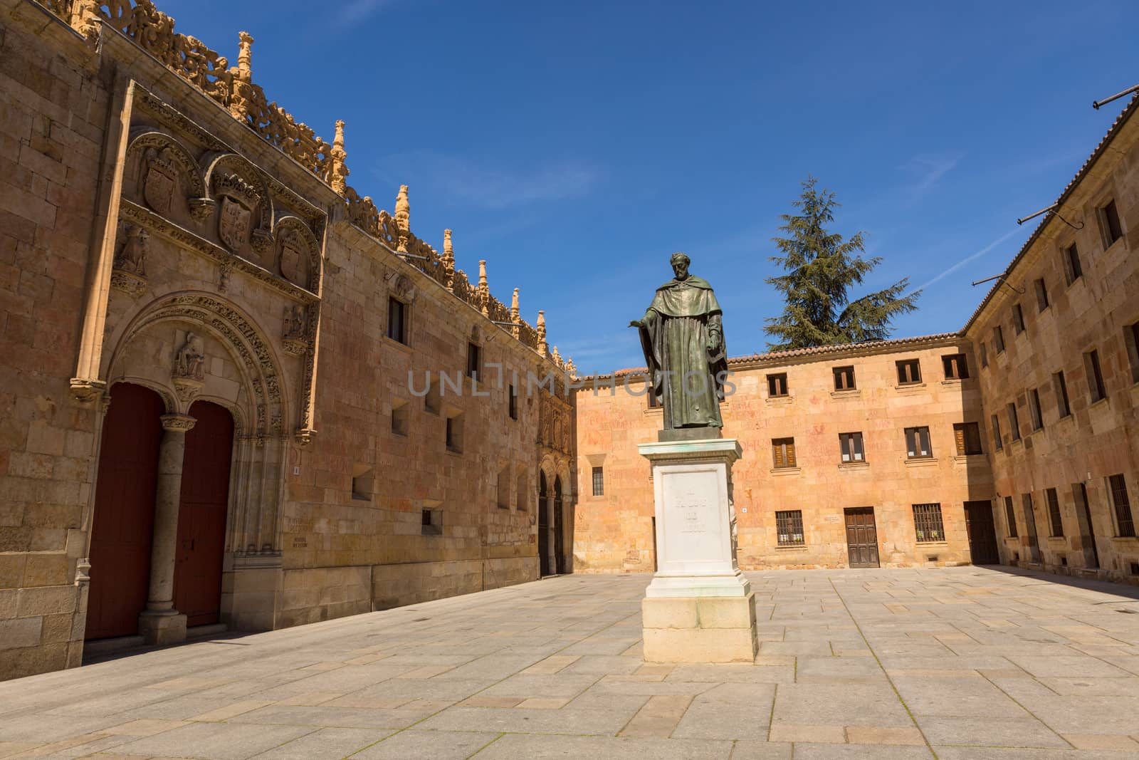 Salamanca, Spain: Sculpture of Fray Luis de Leon Salamanca Castilla y Leon Spain